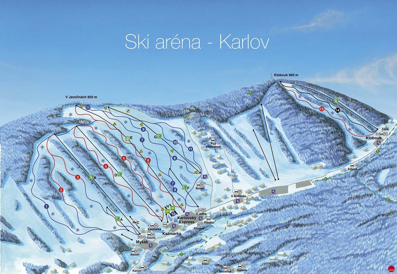 Ski aréna Karlov - Jeseníky