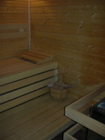 Sauna v areálu Královec