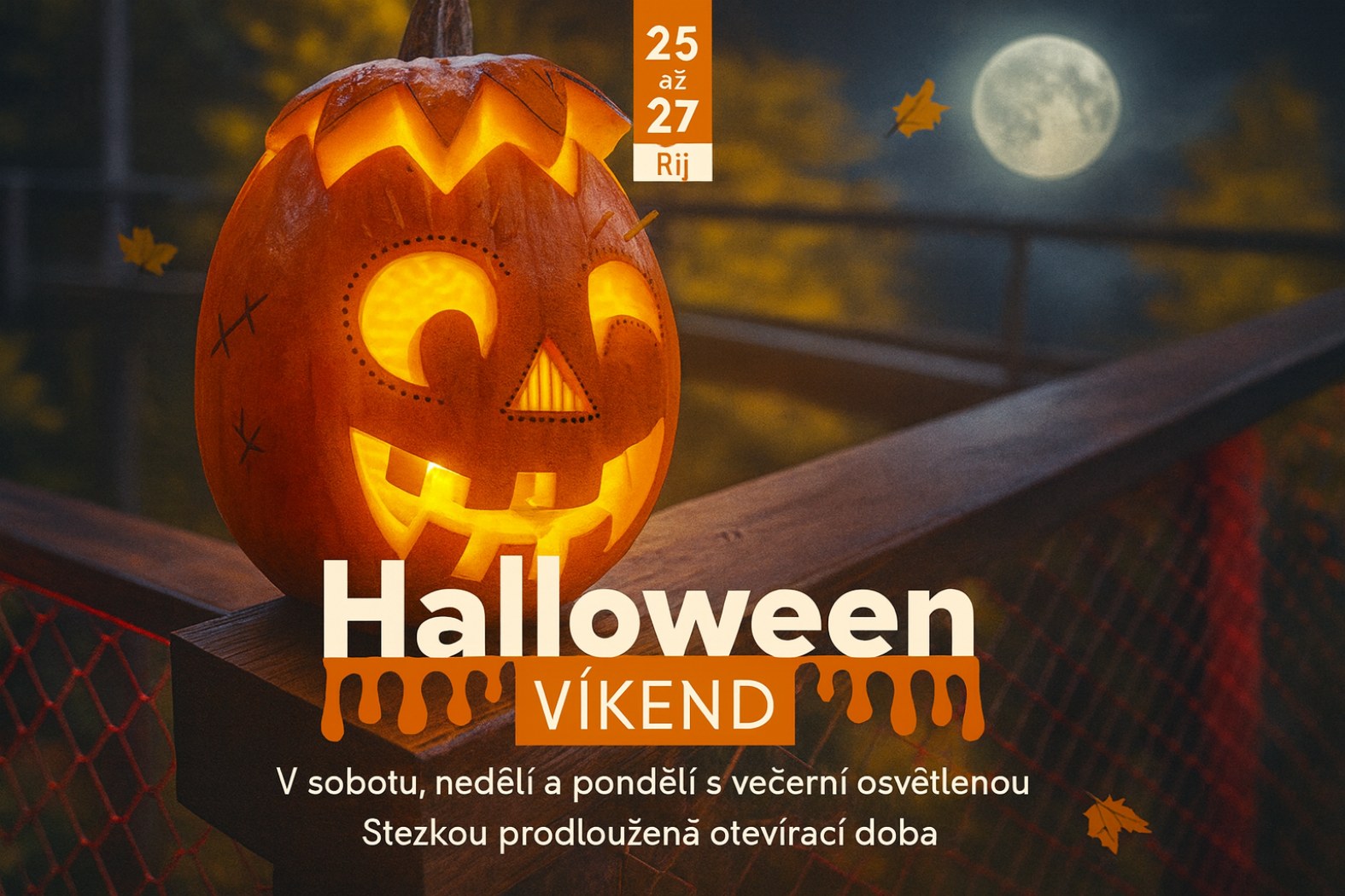 Haloween - Stezka Korunami stromů, Krkonoše
