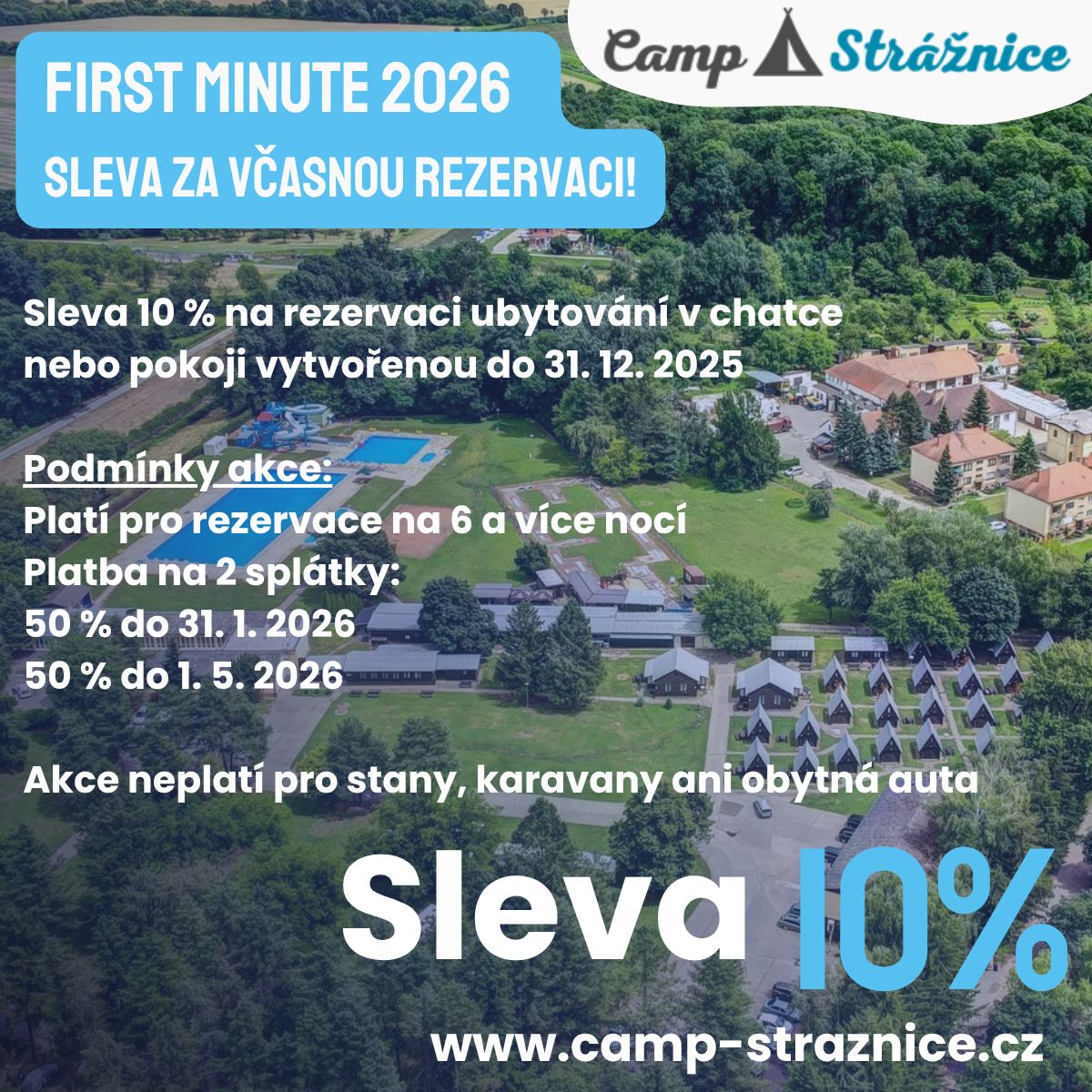 Camp Strážnice slevy