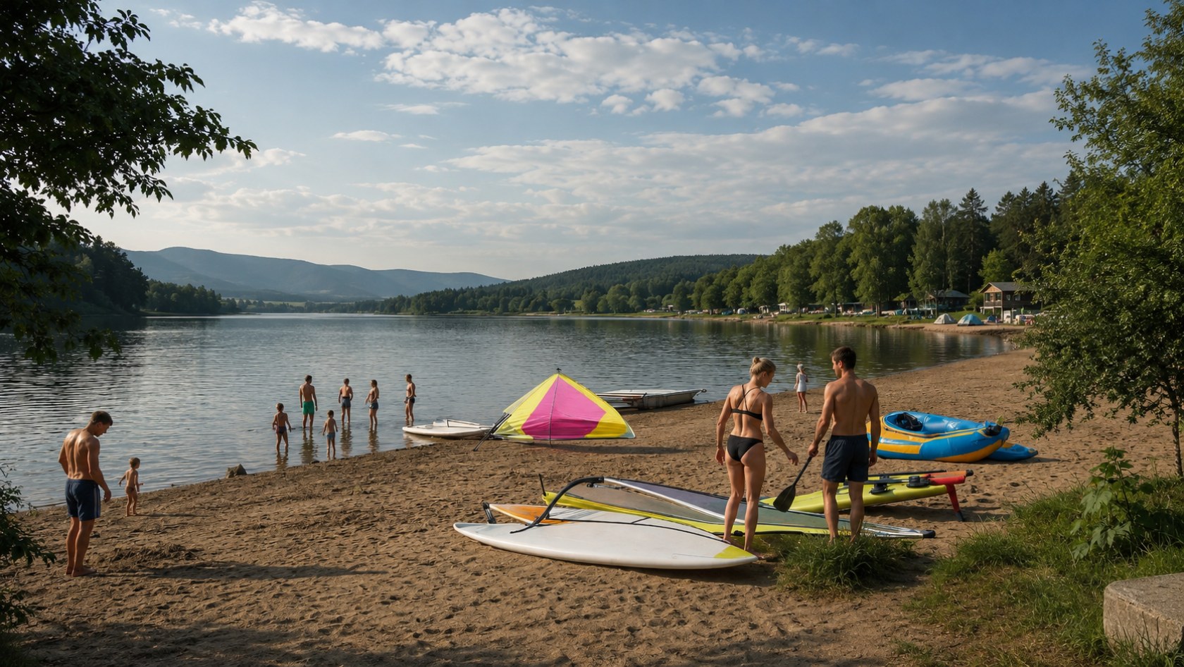 Lipno Dam - activiteiten en accommodatie