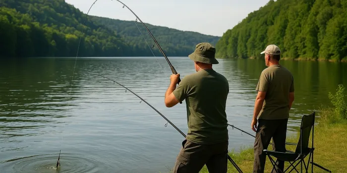 Rybaření na Vranovské přehradě
