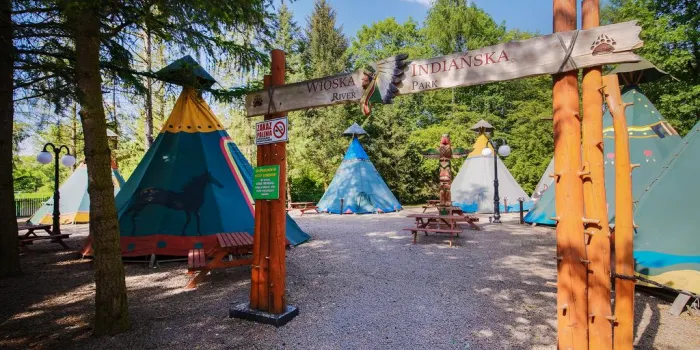 Stanování v Polsku - Indian River park