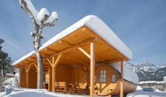 Camping Inntal - Wiesing, lyžování a zima