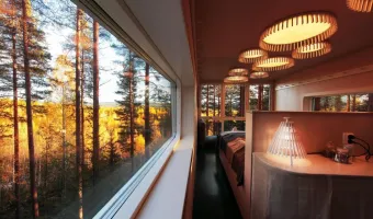 Treehotel a campsite Svedsko