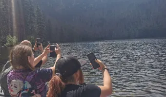 Černé jezero na Šumavě