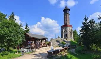 Rozhledna Štěpánka - Turistická ubytovna Paseky nad Jizerou