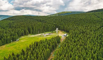Ski areál a Bike park Kouty na Desnou - chalupa k pronájmu Jeseníky