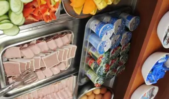 Snídaně v ceně pobytu - Penzion Patria Kobylí