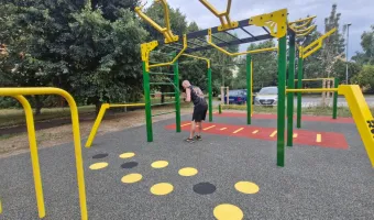 Venkovní workout hřiště - Bolevec, Manetínská a Plaská ulice