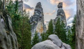 Přírodní rezervace - Adršpašsko-teplické skály - Chalupa Kopaniny