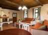 Obývací pokoj s možností plnohodnotných postelí - Chaloupka U Černého Čápa jižní Čechy