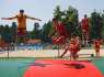 Camping en zwembad Pecka - trampoline voor kinderen