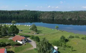 Kemp Kosatka - přehrada Hracholusky