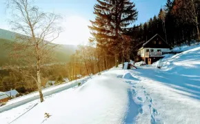 Chata U Vleku Kouty nad Desnou, lyžování Šindelná, horské chaty Jeseníky