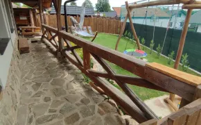 Chalupa na Sázavě - terasa