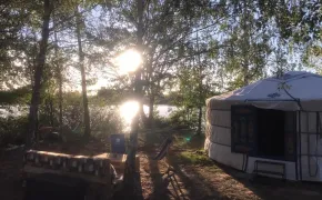 PceOCEAN - Opatovice nad Labem, stanování jurta kemp Pardubicko