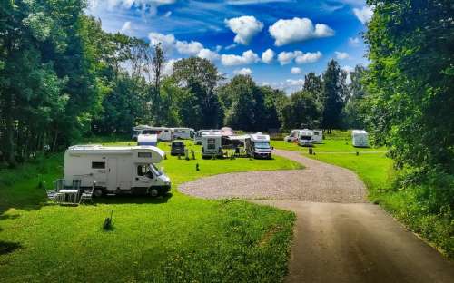 Camping in Still life - caravans, tents