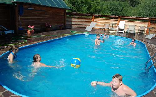 Camping Goralský dvůr - çocuklar için yüzme havuzu