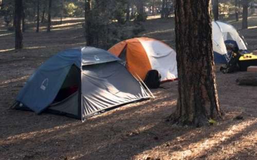 Kamp Iveta - prikolice, šotori