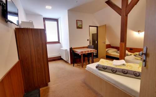 Appartement nr. 5 - 3 bedden + extra bed - Resort Kadleců - Appartementen u Kadleců - bergaccommodatie in Šumava, pensions in Zuid-Bohemen