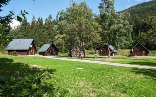 Base kemp Medvědín - celoroční chaty Špindlerův Mlýn, Královéhradecko