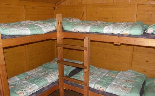 Camp Bítov - 4 seng sommerhus gulv
