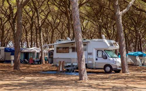 Camping Californien - campingvogne og mobilhomes