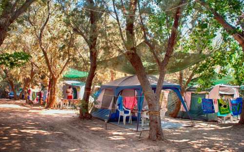 Camping Nopigia - stany a kempoví místa