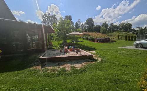 Chalupa v létě - Horská chaloupka Domašov, ubytování Bělá pod Pradědem, chaty Jeseníky, Olomoucký kraj