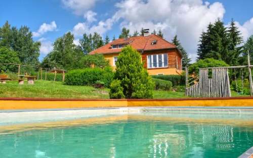 Počitniška hiša Jenín - elegantna nastanitev Dolní Dvořiště Južna Češka, hiše in koče bazen Južnočeška regija