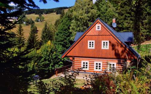 Timbered Cottage Kajzrovka, Rokytnice, Hiiglaslikud mäed, Liberec