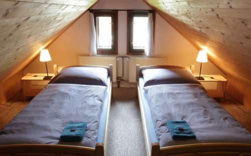 Rooms in the attic - Chalet Maršovka, accommodation Horní Maršov Krkonoše, cottages Hradec Králové region