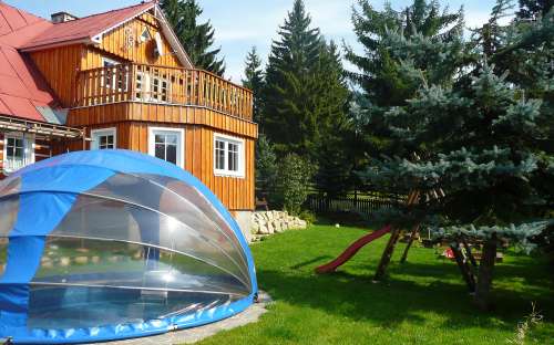 Vakantiehuis met zwembad te huur in Harrachov, Reuzengebergte