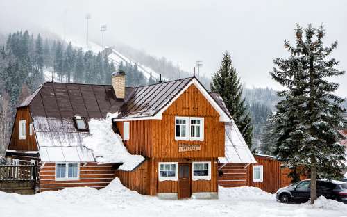 Planinska koča Pelíšek - nastanitev Harrachov, Giant Mountains, regija Liberec