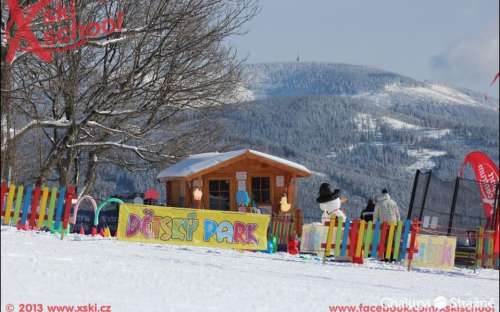 Skigebied Strážné - skischool voor kinderen