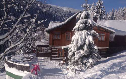 Berghut het hele jaar door in Pec pod Sněžkou, Královéhradecko cottages, Chata Amor - accommodatie Pec pod Sněžkou, Reuzengebergte