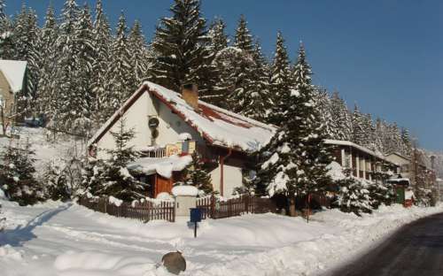 Cottage Barborka, hébergement de montagne Beskydy, région de Zlin