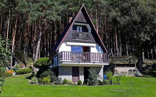 Оренда котеджу Пробулов - проживання в Південній Чехії, котедж з басейном на дамбі Орлік, котеджі в Південночеському краї