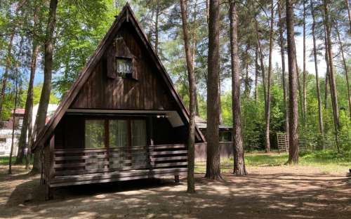 Asentamiento de pensiones y cabañas Zelený Háj - alojamiento Merklín Pilsen-sur, campamentos región de Pilsen