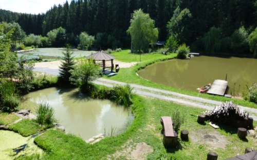Kotedžas un centrs Říčky - rajons pie Moravský karsta ezera, lētas kotedžas Dienvidmorāvijā