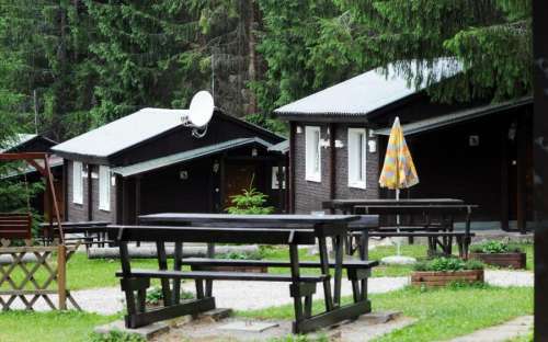 Chaty Jasná - área de acomodação bangalôs Demänovska Dolina, casa de campo Low Tatras, áreas região de Žilina