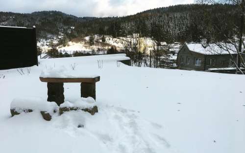 Holandská Stodola - Unterkunft Hraničná nad Nisou, Berghütten Isergebirge, Hütte Liberecký kraj