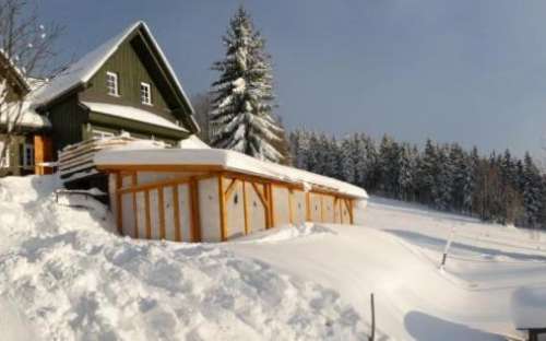 Hříbek hegyi ház, szállás Benecko, Óriás-hegység, Liberec régió