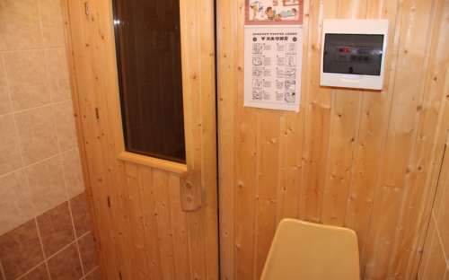 Sauna pro 4 - 5 hostů v Chatě Smrková
