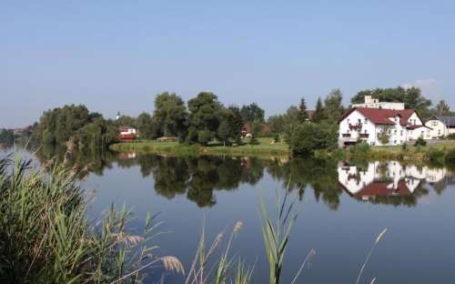 Pension Všeruby bei Kdyne, Familienunterkunft im Böhmerwald, Mobilheim Plzeňsko