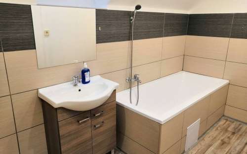 Koupelna Apartmánu 3 pro 3 osoby - penzion Strmilov jižní Čechy