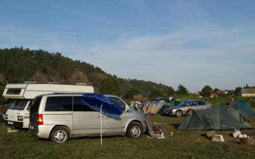 Kem en de camping U jezu - Račice