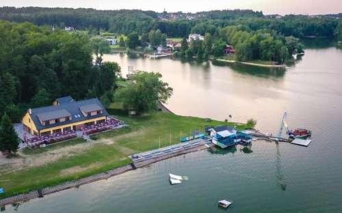 Ski & Wake Resort Těrlicko, размяшчэнне ў пансіянатах каля плаціны, Мараўска-Сілезскі край