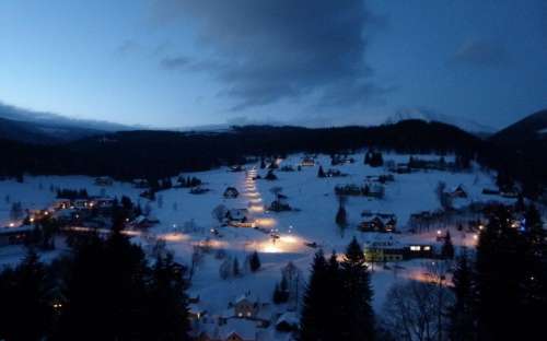 Berghut Šohajka - accommodatie Pec pod Sněžkou, skiën Krkonoše, huisjes regio Hradec Králové